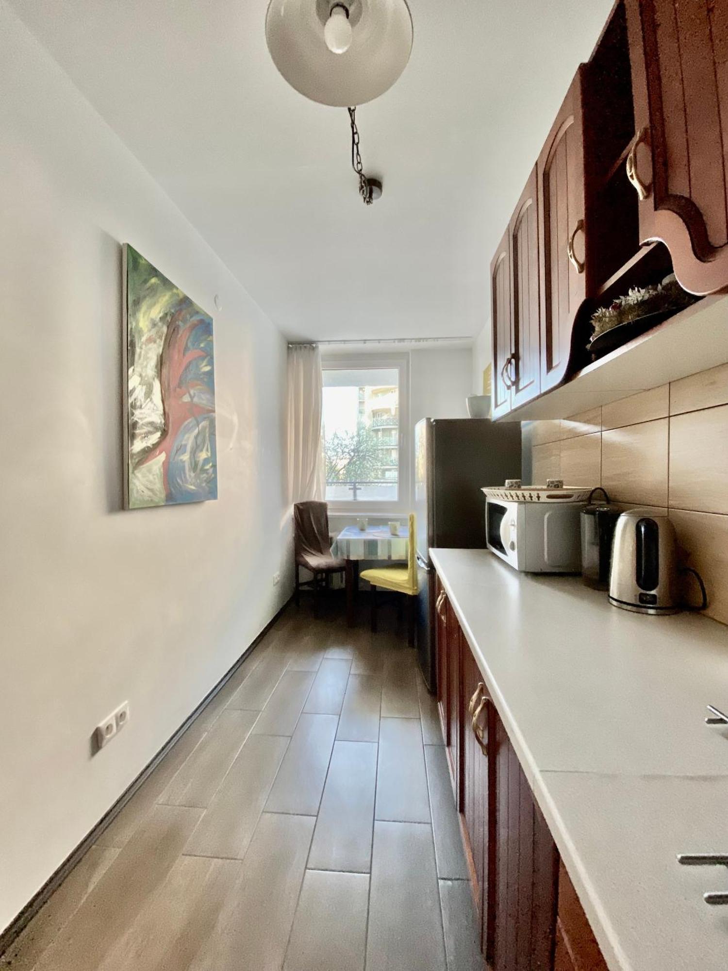 Apartament Noc Z Obrazem - Balkon - Warszawa Praga Exterior photo